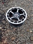 Size 15 Black Silver Rim for Nissan Lafesta,Juke,Xtrail, Dualis,Qashqai,Serena,Sylphy,Quest,Sentra, Toyota Auris, Rumion, Nissan Bluebird (Full Set)