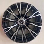 Size 15/4/100 Black silver Rims for Axio,Filder,Nissan Note,Mazda Demio,Toyota succed,Toyota 110 and Vits