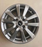 Size 15/4/100 Grey silver Rims for Axio,Filder,Nissan Note,Mazda Demio,Toyota Succed,Toyota 110 and Vits (Full Set)