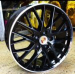 Porsche Rim Size 21 Black (Full Set)