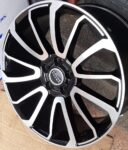 Range Rover Rim Size 21 Black-Silver (Full Set)