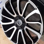 Range Rover Rim Size 21 Black-Silver (Full Set)