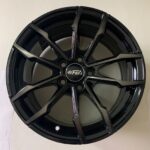 Size 15/5/100 Black silver Rim for premio, subaru and caldina.