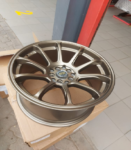 Size 17 offset rims bronze for Crown, Mark X,  Harrier, Vanguard, Lexus Rx, Camry etc  (Full Set)