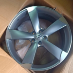 Size 22 rims for Volkswagen Touareg Grey  (Full Set)