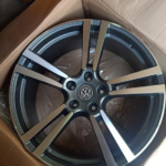 Size 22 rims for Volkswagen Touareg Silver (Full Set)