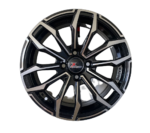 Size15/4/100 Black Silver Rims For Filder, Axio, Probox, Nissan Note, Mazda, Demio, Nissan Advan.