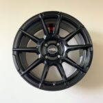 Size15/4/100 Black Silver Rims For Filder, Axio, Probox, Nissan note, Mazda demio. Nissan advan
