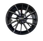 Size 15/4/100 Black Silver Rims For Filder, Axio, Probox, Nissan Note, Mazda Demio, Nissan Advan( Full Set).