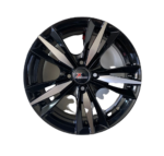 Size15/4/100 Black Silver Rims For Filder, Axio, Probox, Nissan note, Mazda demio. Nissan advan
