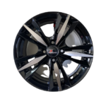 Size15/4/100 Black Silver Rims For Filder, Axio, Probox, Nissan note, Mazda demio. Nissan advan