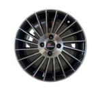 Size15/4/100 Black Silver Rims For Filder, Axio, Probox, Nissan Note, Mazda Demio, Nissan Advan(Full Set).