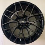 Size15/4/100 Black Silver Rims For Filder, Axio, Probox, Nissan Note, Mazda Demio & Nissan Advane