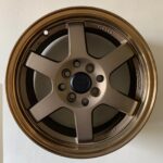 Size15/4/100 Bronze Silver Rims For Filder, Axio, Probox, Nissan note, Mazda demio. Nissan advan
