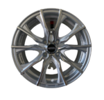 Size15/4/100 Grey Silver Rims For Filder, Axio, Probox, Nissan note, Mazda demio. Nissan advan