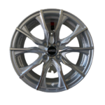 Size15/4/100 Grey Silver Rims For Filder, Axio, Probox, Nissan note, Mazda demio. Nissan advan